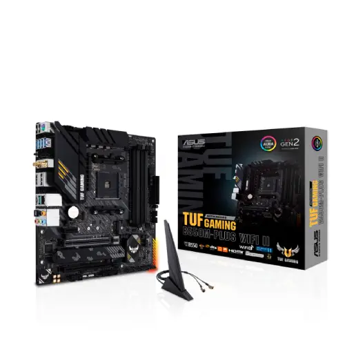 Asus TUF GAMING B550M Plus WIFI II AMD AM4 DDR4 microATX Motherboard